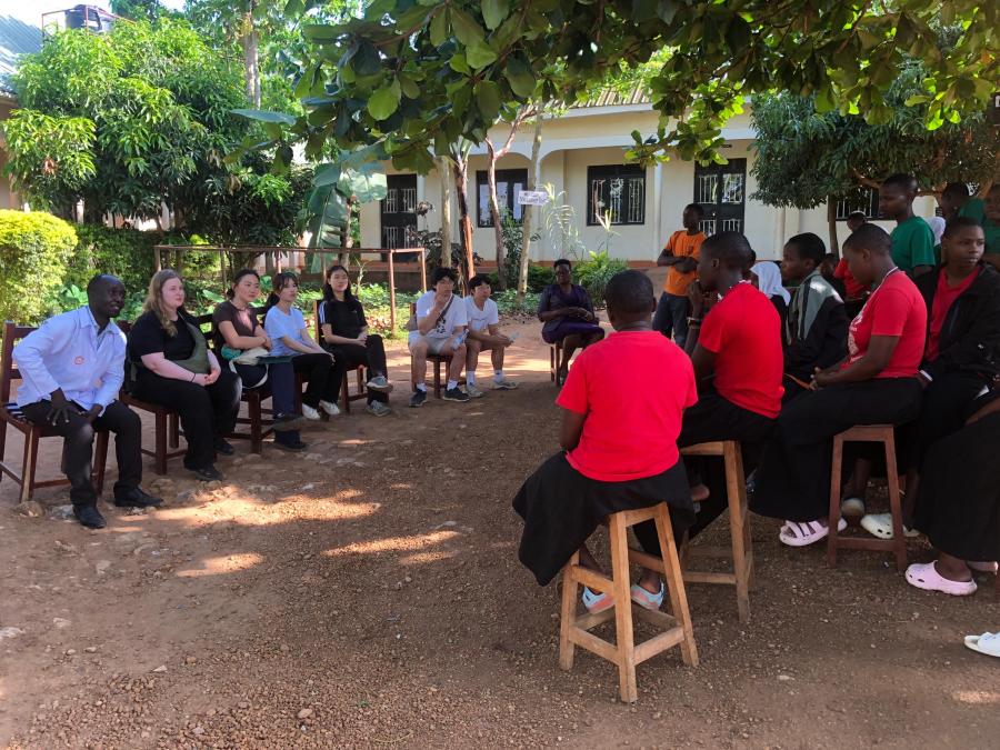 HEART WARMING EXPERIENCE WITH VOLUNTEERS AT SUUBI CENTER IN LUBANDA VILLAGE